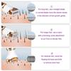 5-in-1 Rechargeable Electric Women's Grooming Kit, White and Pink, Digital Display, Wet/Dry Shaver, Facial Hair Trimmer with Nose Hair Attachment view 4