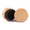 Baluue Wooden Handle Beard Brush Small Portable Boar Bristle Hair Styling Tool for Men Grooming and Shaping Facial Hair Travel Friendly Skin Safe Gift Choice view 4