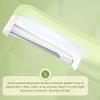 Dermaplane Razor for Women Face, WLU Rechargeable Face Dermaplaning Tool  Peach Fuzz, Facial Hair & Exfoliation Removal, Sonic Technology with LED Light, 3 Speeds & 10 Blades (Green) view 4