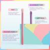 docolor Eye Makeup Brush Set, 4 Pcs Professional Blending Eyeshadow Makeup Brushes Concealer Brush Eyebrow Brush, Soft Hairs & Wood Handle, Vegan  Cruelty-Free view 4
