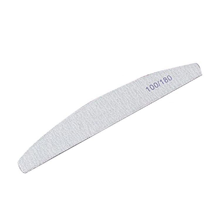 1pc Nail File Professional Nail Art File Emery Board Double-Sided 100/180 Manicure Acrylic Files Grit for Nail Grooming and Styling