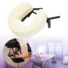 FashionCha Massage Bed Face Cradle Easy to Install with Headrest Face Pillow SPA Facial Cradle Universal Holder Stand for SPA Bed, White view 2