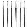 6PCS Ultra Fine Soft Sable Eyeliner Brushes, Makeup Tools, Synthetic Bristles Eyeliner Makeup Tool, Pointed Brush, Cosmetic Liner Wands for Eyes Make up Tools view 1