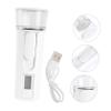 Baluue Nano Facial Mister Mini Handheld Humidifier White Moisturizing Atomizer Portable Face Steamer for Skin Care Office Travel Outdoor Use view 3