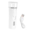 VICASKY Portable USB Nano Facial Steamer Humidifier Handheld Moisturizing Mist Sprayer for Women Skin Care Hydrating Deep Pore Cleansing Beauty Tool White view 1