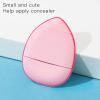 10pcs Finger Makeup Sponge Soft Elastic Cosmetic Powder Puff for Foundation Concealer BB Cream Pink Blue 10pcs Sponge view 4