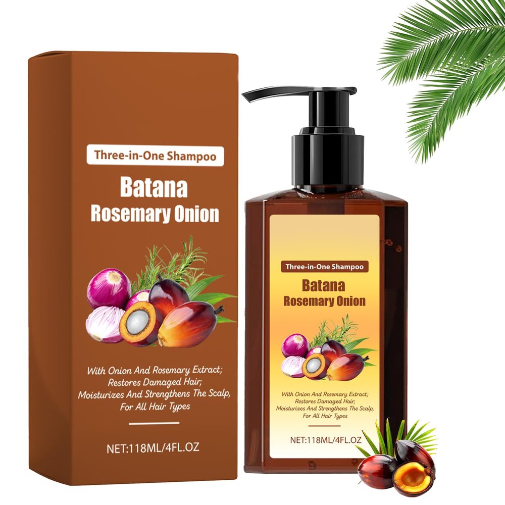 3-in-1 Nourishing Conditioning Shampoo, Plump Hydrating Shampoo,Smooths and Strengthens Hair, Nourishes All Hair Types, Reduce Hair Loss (1pc)