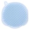 Baluue Double Sided Silicone Body Scrubber with Ergonomic Handle Bathing Brush for Gentle Exfoliation and Deep Cleansing and Easy to Hang for Relaxing Shower Experience view 1