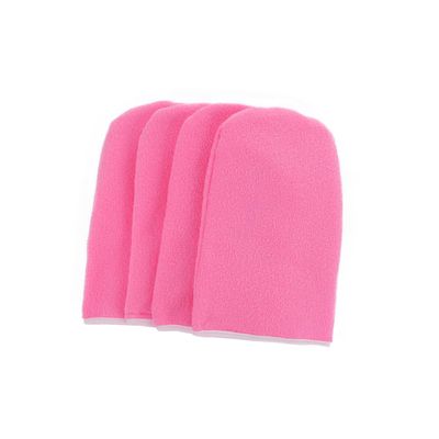 FRCOLOR 2 Pairs Therapy Insulated Paraffin Wax Bath Treatment Mitts for Women Thickened Cotton Gloves with Polyester Liner Heat Retention Hand Covers for Moisturizing and Nourishing Skin