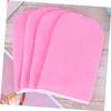 Beaupretty 2 Pairs Paraffin Wax Gloves Insulated Hand Therapy Mitts for Women Pink Cotton Lined Warmth Retention Covers for Moisturizing Skin Nourishment Treatment view 3