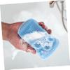 Healeved 2pcs Silicone Body Scrubber Exfoliator for Showering Soft Bathing Brush for Gentle Deep Cleaning of Legs Arms Whole Body Reusable Bathroom Skin Cleaner view 4