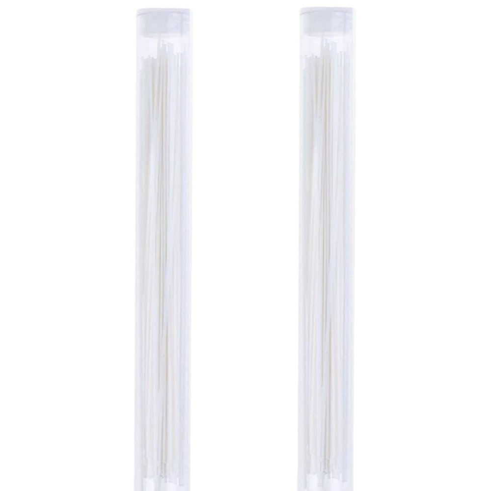 2Pcs White Ear Piercing Cleaner Convenient Earrings Hole Floss Aftercare Nourish Girls Herb Ear Dirt Floss, Piercing Supplies, Piercing and Tattoo Supplies
