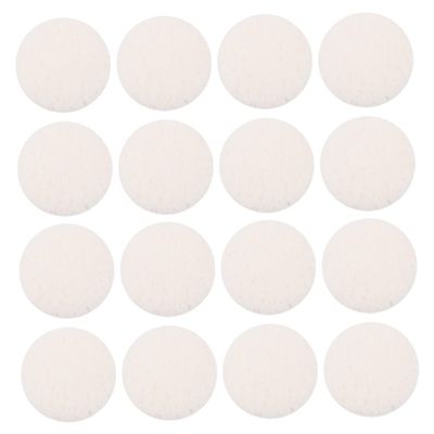 Beaupretty 40pcs Rounded Makeup Applicators Soft Face Washing Pads Gentle Makeup Remover for Foundation Concealer Blusher Powder Highlighter Comfortable Cosmetic Sponge for Home and Salon Use