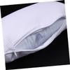 Beaupretty 2PC Bath Pillows with Built in Inflatable PVC Air Bags Slip Bathtub Cushions with Suction Cups Mesh Texture Spa Head and Neck Support for Relaxation White view 2