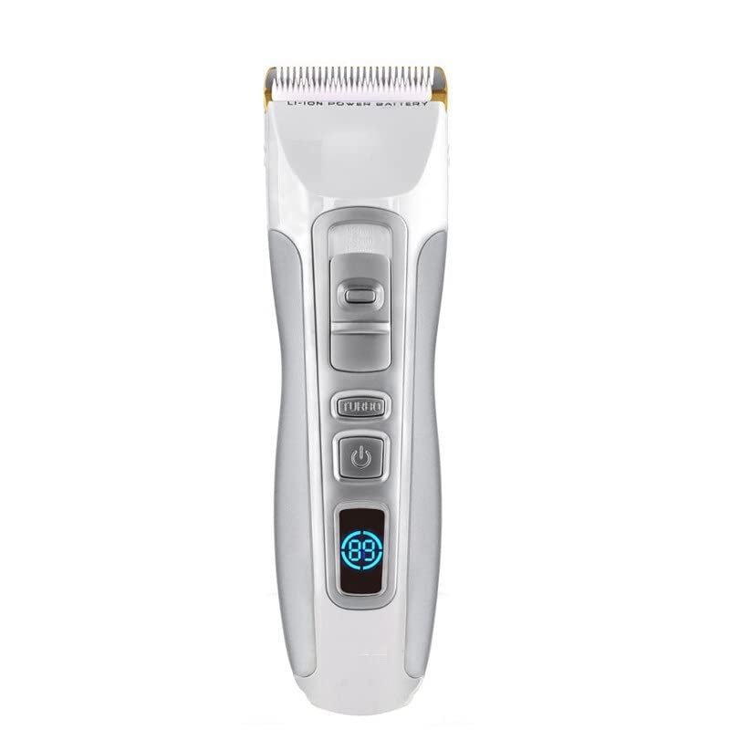 Hair Clippers for Men, Professional Hair Clipper Ceramic Blade Hair Trimmer Rechargeable Electric Barber Clippers LCD Haircut Cutting Machine Razor