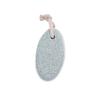 Baluue Oval Pumice Stone Foot Callus Remover Lightweight Dead Skin Exfoliating Scrubber for Smooth Feet and Hands Pedicure Tool Nordic Green view 1