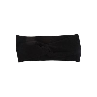 Ipetboom Elastic Pure Cotton Hair Hoops for Women Breathable Knotted Headband Minimalist Hair Band with Stretch Comfortable for Daily Wear and Face Washing Random Color