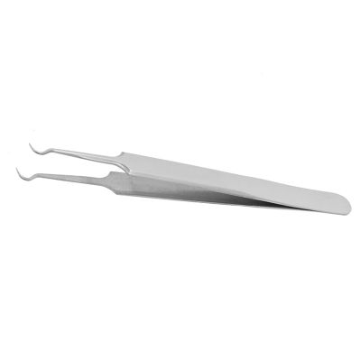Blemish Blackhead Comedone, Curved Stainless Steel Blackhead Blemish Fat Granule Pimple Removal Extractor Face Care Tool
