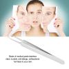 Blemish Blackhead Comedone, Curved Stainless Steel Blackhead Blemish Fat Granule Pimple Removal Extractor Face Care Tool view 3