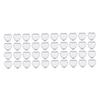 Beaupretty 50Pcs Heart Shape Jars Cosmetic Containers with Cover for Travel and Home Use Compact Sample Storage Pots for Creams Lotions Makeup Portable Dispenser view 1