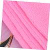 Baluue 2 Pairs Paraffin Wax Gloves Insulated Hand Spa Covers for Women Thickened Cotton Mitts with Smooth Polyester Liner Bath Treatment for Moisturizing and Nourishing Skin in Pink view 2