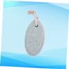 Healifty Oval Pumice Stone Callus Removing Tool for Feet and Hands Natural Volcanic Rock Dead Skin Remover Lightweight Foot Care Scrubber for Pedicure and Smooth Skin Green view 3