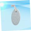 Healifty Oval Pumice Stone Callus Removing Tool for Feet and Hands Natural Volcanic Rock Dead Skin Remover Lightweight Foot Care Scrubber for Pedicure and Smooth Skin Green view 4