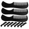 MUSISALY 10pcs Mini Beard Combs for Men Pocket Sized Grooming Combs with Fine Teeth for Detangling and Styling Sleek and Easy for Daily Use and Gift view 1