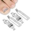 Ingrown Toenail Correction, 2PCS Ingrown Toenail Corrector Stainless Steel Paronychia Correction Tool for Toenail Correction view 3