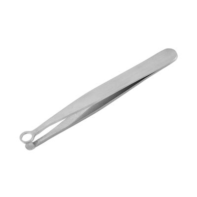 Beaupretty Stainless Steel Nasal Hair Trimming Tool with Round Head Nose Hair Tweezer for Gentle Grooming Ergonomic Handle for Comfortable Use Suitable for Men and Women