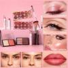 Makeup Set for Women&Teens,All In One Girls Makeup Kits with Eyeshadow Lipstick Mascara Eyebrow Gel Concealer Eyeliner Pencil Highlighter Pencil Sharpener Brush,Make Up Full Gift Kit (01#Makeup Set) view 2