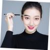 PartyKindom 6Pcs Angled Eyebrow Brushes with Spoolie Dual Ended Eye Brow Makeup Tools for Precise Shaping and Blending Portable Black Birthday Women and Makeup Enthusiasts view 4