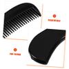 BELLIFFY 10pcs Plastic Beard Comb for Men Compact Pocket Hair and Mustache Styling Combs Durable Multipurpose Grooming Tools for Beard Hair and Eyebrows Portable view 2