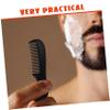 BELLIFFY 10pcs Plastic Beard Comb for Men Compact Pocket Hair and Mustache Styling Combs Durable Multipurpose Grooming Tools for Beard Hair and Eyebrows Portable view 4