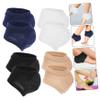 Beaupretty 4 Pairs Moisturizing Gel Heel Socks for Cracked Heels Comfortable Breathable Cotton Half Feet Socks with Gel Lining for Men and Women Soft Protective Covers for Dry Rough Skin view 4