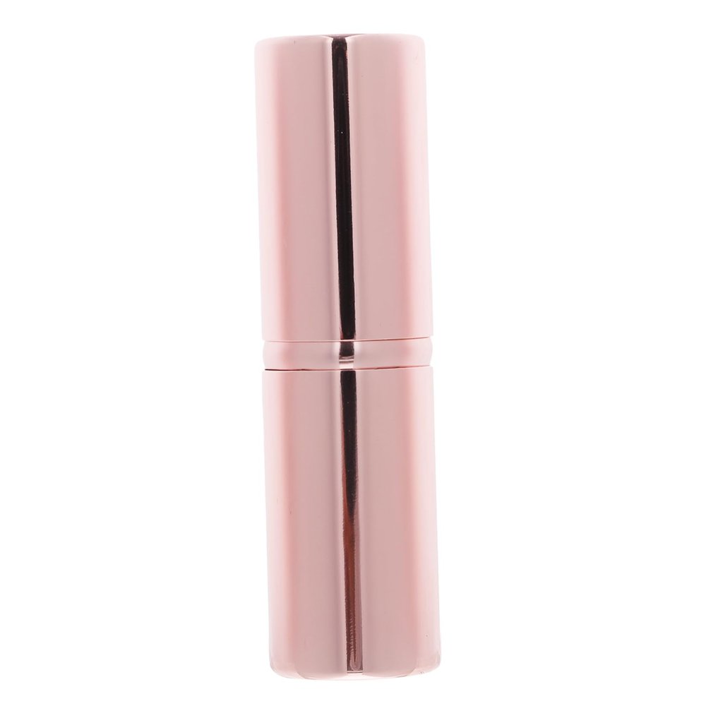 Baluue Portable Pink Makeup Blush Brush Compact Retractable Powder Brush with Synthetic Bristles for Blending Buffing and Setting Cosmetics Lightweight Travel Friendly Tool for Women