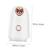 BUTIFULSIC Household Facial Steamer with Warm Mist Nano Spray for and Skin Care Abs Durable Face Spa Humidifier with US Plug for Home Use and Essential Oil Relaxation view 4