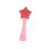 BEBEMOKO Portable Manual Facial Brush Silicone Skin Care Cleansing Tool for Women Soft Dual Sided Face Massage Brush Lightweight Ergonomic Design for Home and Travel Pink view 2
