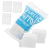 Ipetboom 200Pcs Three Facial Cotton Pads Disposable Makeup Remover Pads Hypoallergenic Skin Friendly Cleaner for Face Women White view 1