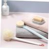 Baluue Long Handle Bath Scrubber with Soft Bristles for Deep Body Cleaning and Exfoliation Back Massaging Brush with Non Slip Grip Stimulates Circulation Suitable for Daily Random Color view 2