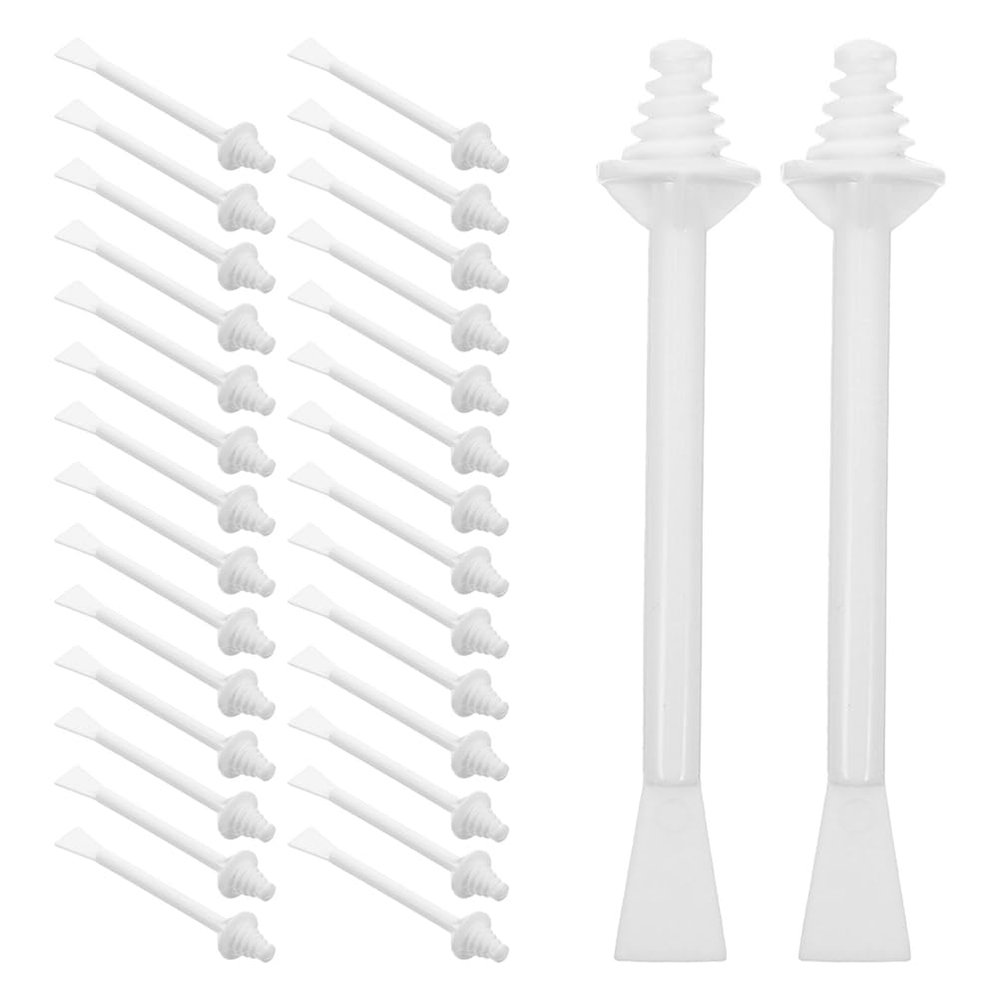 Didiseaon 100pcs Nose Wax Sticks, Dual-Ended Wax Applicator for Nose Hair Removal Cleaning Including Eyebrow and Ear Hair Removal Tools