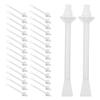 Didiseaon 100pcs Nose Wax Sticks, Dual-Ended Wax Applicator for Nose Hair Removal Cleaning Including Eyebrow and Ear Hair Removal Tools view 1