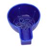 BELLIFFY Ceramic Shaving Soap Bubble Bowl for Men Large Foaming Cup with Fine Workmanship Durable and Practical Shave Tool Portable and Elegant Blue Shaving Foaming Bowl for Home Use view 1