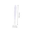 BEBEMOKO 60 pcs Micro Eyebrow Brush with Caps Durable Brow Lamination Tool Bulk Lightweight Portable Micro Spoolie Kit for Precise Eyebrow Grooming and Makeup Application view 2