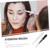 BEBEMOKO 60 pcs Micro Eyebrow Brush with Caps Durable Brow Lamination Tool Bulk Lightweight Portable Micro Spoolie Kit for Precise Eyebrow Grooming and Makeup Application view 4