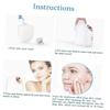 HAKIDZEL Nano Facial Steamer Moisturizing Face Humidifier with Fast Hot Mist Skin Softening and Pore Opening for Skincare Suitable for Daily Beauty Care with US Plug Ivory White view 2