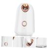HAKIDZEL Nano Facial Steamer Moisturizing Face Humidifier with Fast Hot Mist Skin Softening and Pore Opening for Skincare Suitable for Daily Beauty Care with US Plug Ivory White view 4