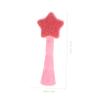 ADOCARN Manual Facial Brush Portable Silicone Cleansing Tool for Women Soft Skin Massage Deep Cleaning Lightweight Ergonomic Design Suitable for Home and Travel Use Pink view 2