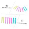FOMIYES 4 Pairs Silicone Nail Cutter Handle Covers Ergonomic Non Slip Cuticle Trimmer Protection Sleeves Lightweight Durable Manicure Scissors Grip Enhancers for Secure Random Color view 4