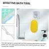 Baluue 3Pcs Bathing Sponge with Hanging Rope for Men Women Durable Soft Exfoliating Shower Body Sponges for Gentle Skin Cleansing and Moisture Absorption Comfortable Bath Tools for Daily view 4